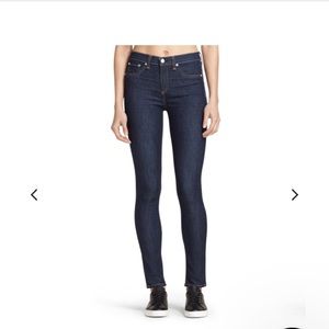 Rag & Bone 10” skinny blue jean